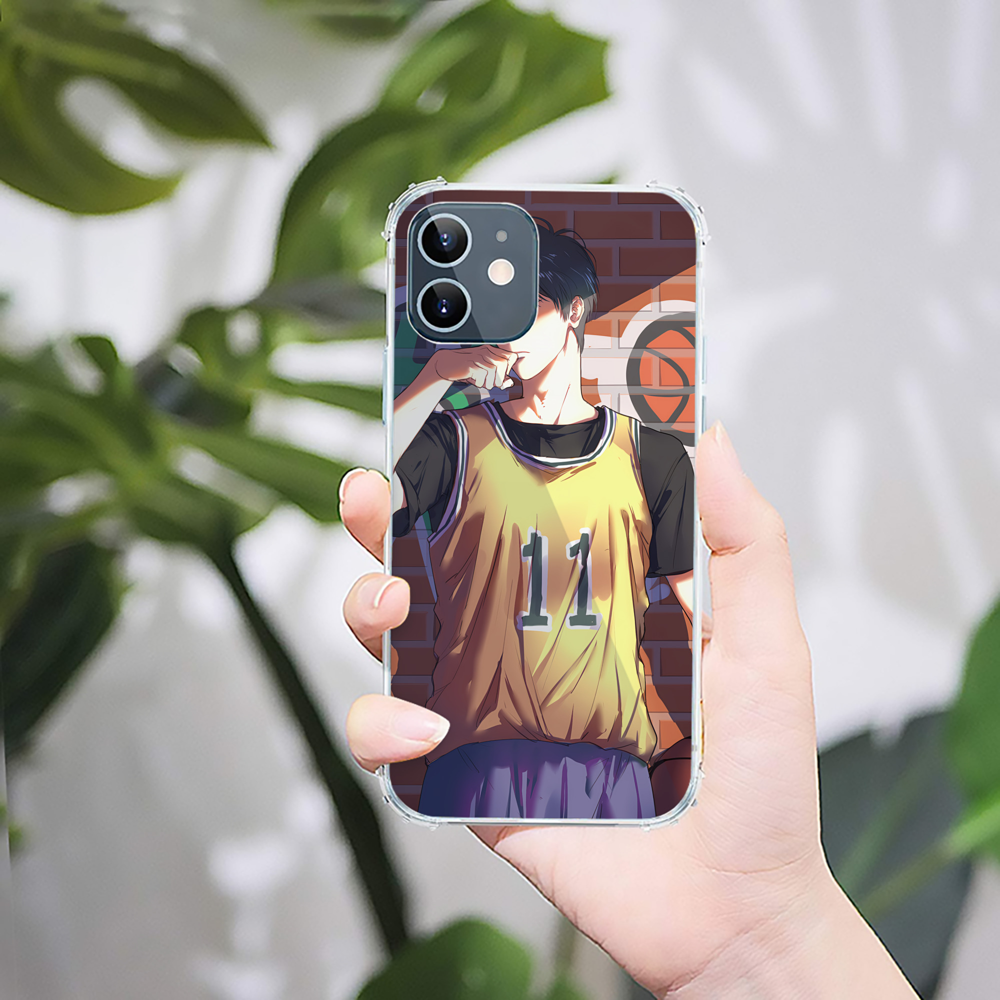（画像用） SLAM DUNK／スラムダンク 【iPhone 12シリーズ対応】透明スマホケース（クリアソフトケース）